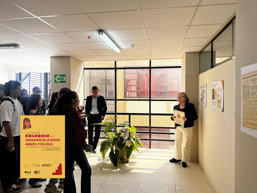 Facultad de Ciencias Sociales inaugura muestra por el centenario de la revista Amauta