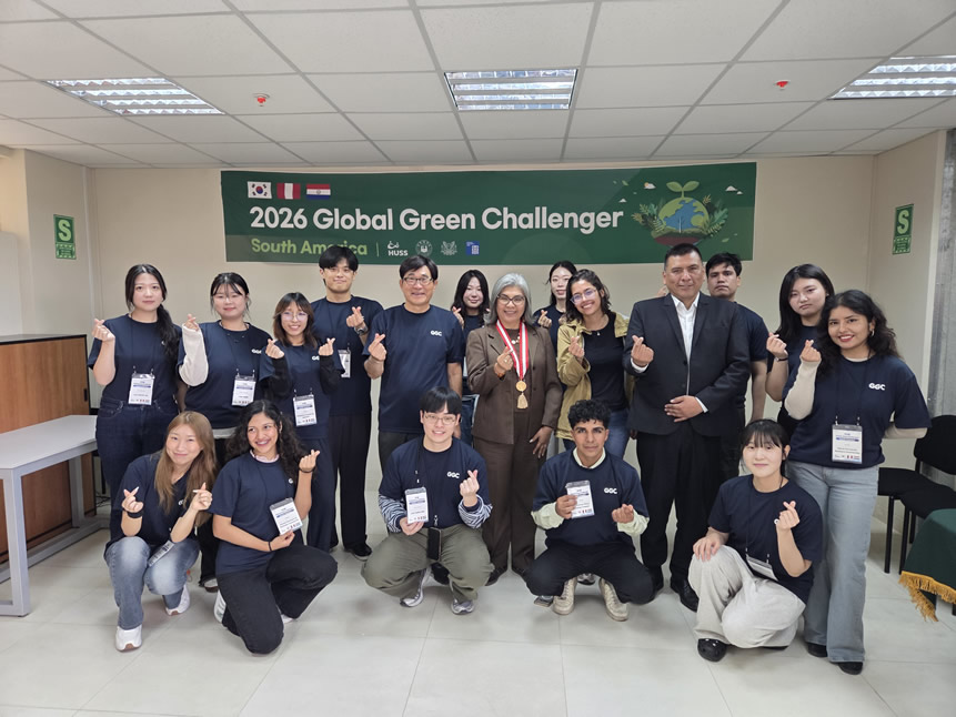 UNMSM y universidades de Corea del Sur inician la fase presencial del programa Global Green Challenger