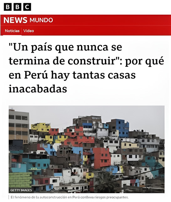Docente y estudiante de Geografía analizan la realidad urbana en el Perú en reportaje de BBC News Mundo